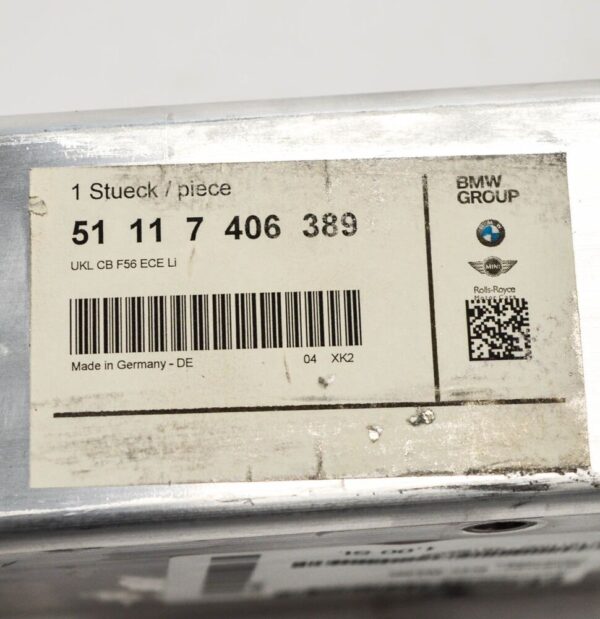 51117406389 - MINI F55 front left reinforcement bar impact 51117406389 NEW ORIGINAL