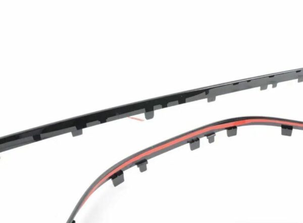 51127315501 - New Genuine Mini F55 F56 F57 S SD Rear Bumper Center Grille, Surround Trim Set