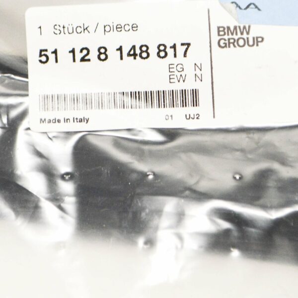 51128148817 | BMW 5 SERIES E34 REAR EUROPEAN BUMPER TRIM LEFT 8148817 OEM- NEW ORIGINAL - Image 3