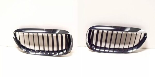 51137008916 - NEW BMW 6 E63 FRONT RIGHT AND LEFT FOG LIGHT GRILL 51137008916 / 51137008915