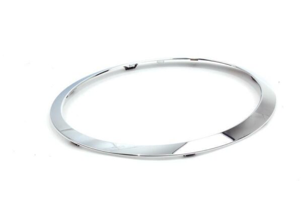 51137149906 - ORIGINAL OEM Mini R56 R57 Original Chrome Headlight Cover Ring RIGHT 511