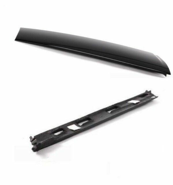 51137272583 - New Genuine MINI R55 R56 R57 A-Pillar Black Trim Cover With Gasket N/S Left OEM