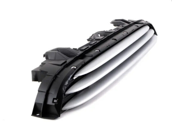 51137335527 - NEW OEM MINI COOPER F55 FRONT GRILL HOOD WEISS ALU MATT 51137335527 GENUINE