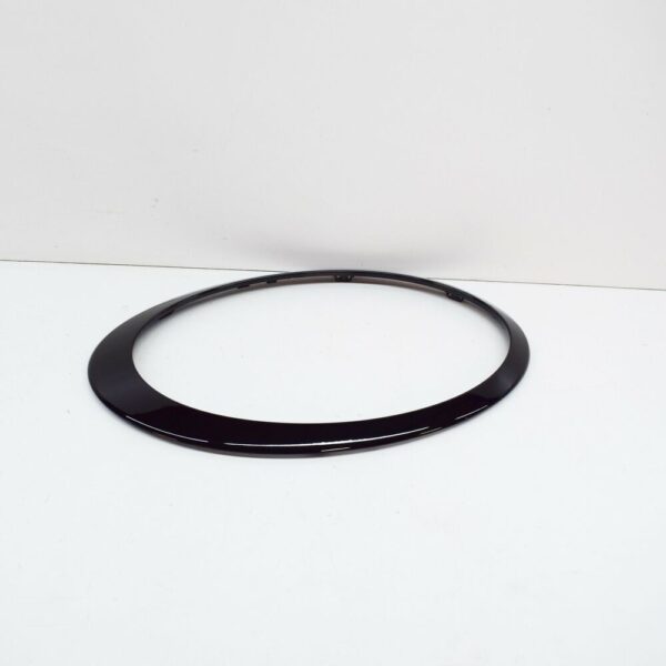 51138739498 - OEM MINI CLUBMAN F54 FRONT RIGHT HEADLIGHT TRIM RING BLACK 51138739498 GENUINE