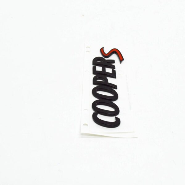 51142465245 - MINI F56 Rear Cooper S Emblem Badge 51142465245 2465245 NEW GENUINE