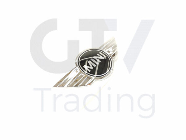 51142754972 - Genuine Mini R55 R56 R57 Front Bonnet Center Emblem Badge 51142754972