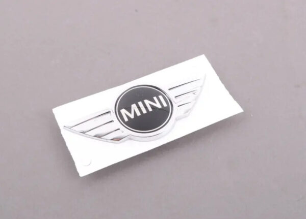 51142759223 - NEW OEM MINI COUPE R58 REAR TRUNK EMBLEM 51142759223 GENUINE