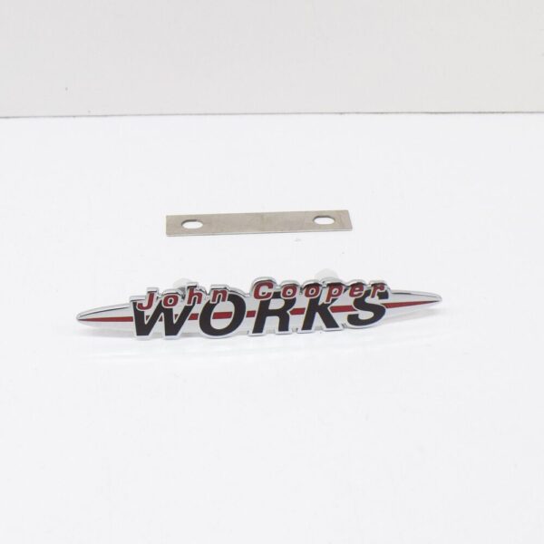 51147175101 - MINI COOPER S R53 JCW Radiator Grill Badge Front 51147175101 NEW REAL