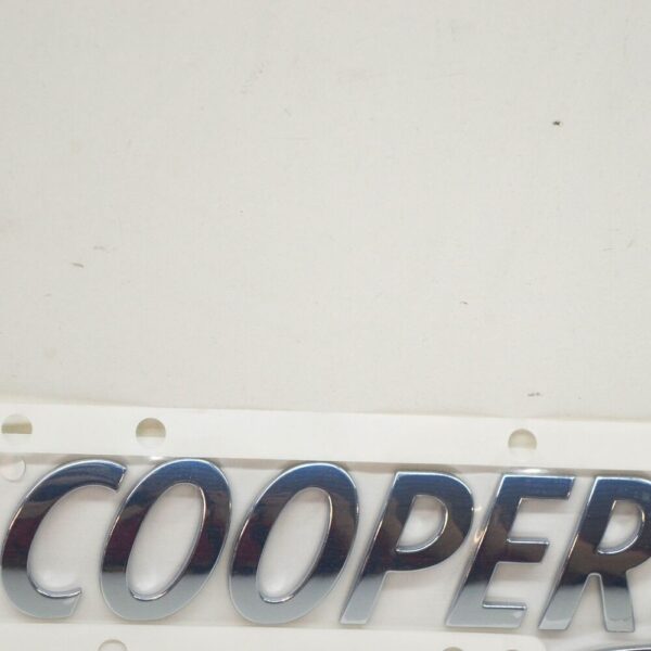 51147268514 - MINI Cooper F55 Trunk Lid Cooper SD Emblem 51147268514 NEW REAL
