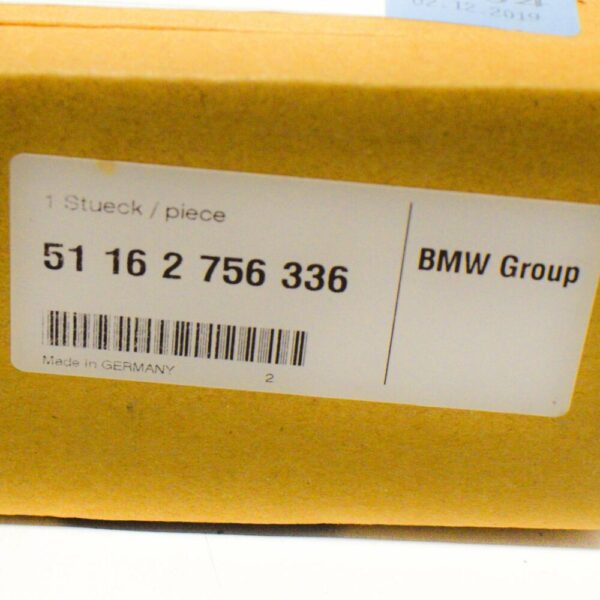 51162756336 - New Genuine MINI R55 R56 R57 R58 R59 Front Black Ashtray 2756336 OEM