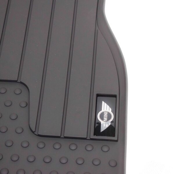 51472243906 - MINI R56 Front Rubber Floor Mats All Weather Set 51472243906 LHD NEW GENUINE