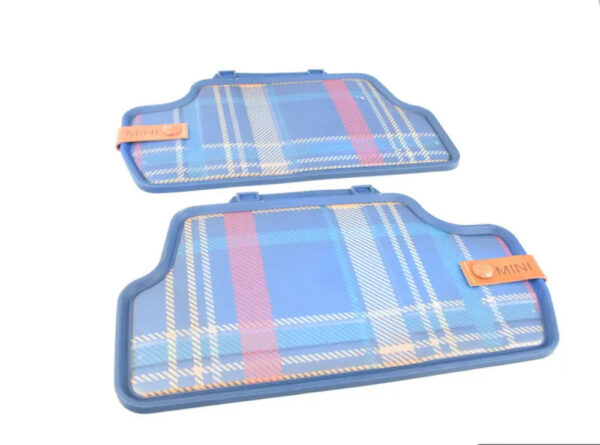 51472354166 - NEW OEM MINI COOPER F56 REAR FLOOR MATS SET 51472354166 GENUINE