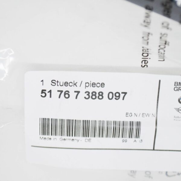 51767388097 - Mini Countryman F60, Upper Wheelbox Gasket Left, 7388097, 51767388097, Part