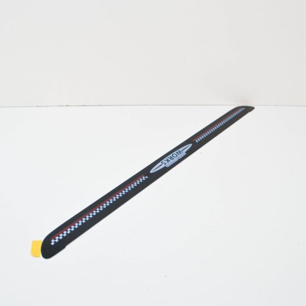 51777361585 - Mini F56 JCW Side Sill Door Entrance Cover 51775A393F3 NEW Original