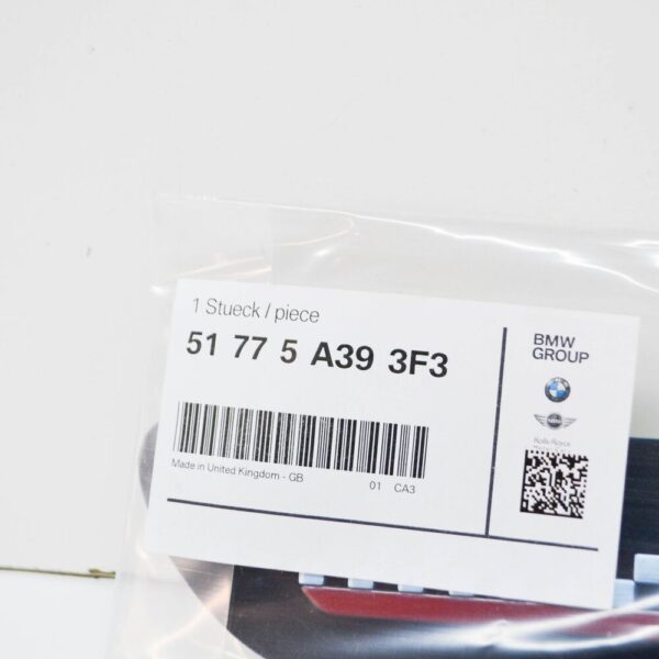 51777361585 - Mini F56 JCW Side Sill Door Entrance Cover 51775A393F3 NEW Original