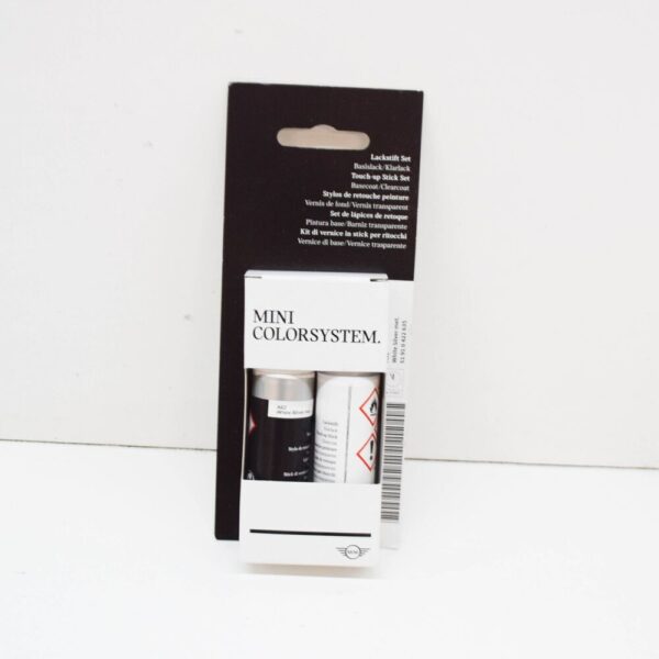 51910422635 - MINI CLUBMAN R55 Repair Paint Pen White Silver 51910422635 NEW Original