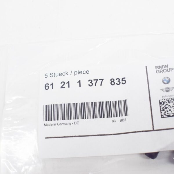 61211377835 - 10x OEM MINI BMW TRIM CLIP PACK OF 10 51437048911 GENUINE NEW