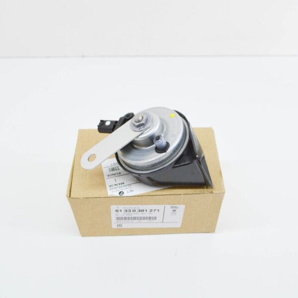 61338381271 - NEW BMW 5 E39 LOW TONE HORN SIGNAL 61338381271 8381271 ORIGINAL