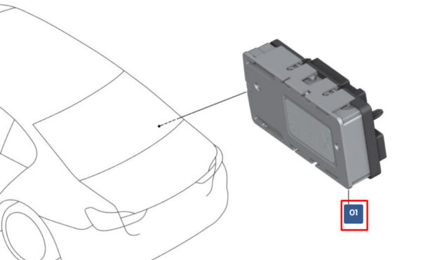 61358795478 - BMW X4 G02 Power Distribution Box LIN Module 61358795478 NEW GENUINE