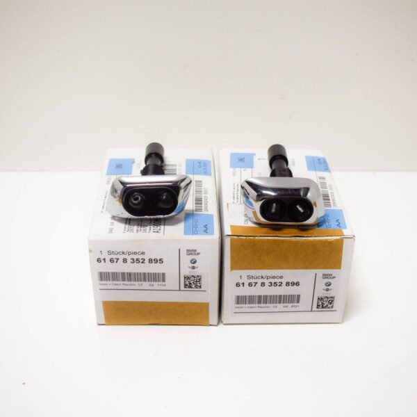 61678352895 - BMW 7 E38 headlights wash nozzles pair 61678352896 61678352895 new
