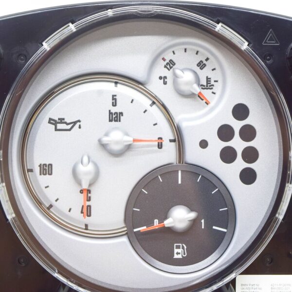 62109126996 - MINI COOPER R50 Instrument Sluster Chrono Package 62109126996 9126996 NEW ORIGINAL