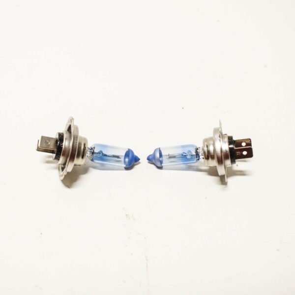 63112338076 - NEW BMW M3 M5 X1 X3 X5 X6 BLUE HALOGEN LAMPS 63112338076 ORIGINAL