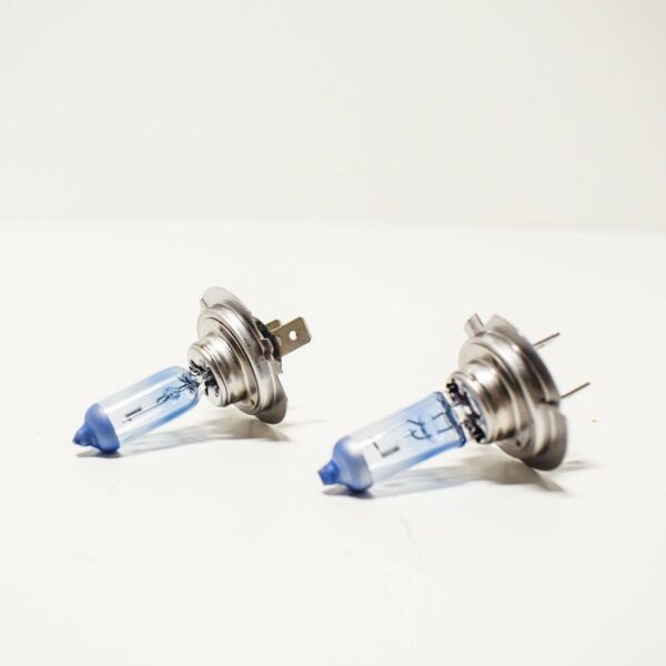 63112338076 - NEW BMW M3 M5 X1 X3 X5 X6 BLUE HALOGEN LAMPS 63112338076 ORIGINAL