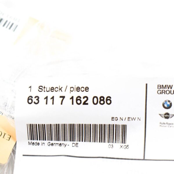 63117162086 - BMW 7 E65 gasket headlights right 63117162086 7162086 NEW ORIGINAL