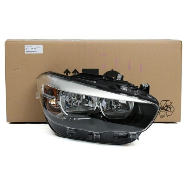 63117358392 - BMW 1 Series F20 F21 Front Right Halogen Headlight 63117358392 Authentic