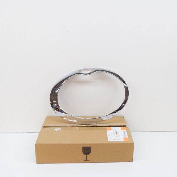 63126917838 - MINI COOPER R53 Right Headlight Chrome Trim Ring 63126917838 6917838 New Genuine