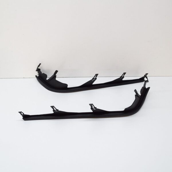 63128384488 - BMW 3 E46 Head Light Top Cover Stripes Set 28384487 28384488 NEW OEM