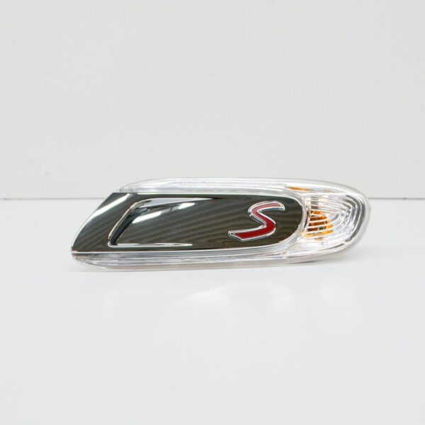 63137298351 - Mini Cooper S F56 Front Left Fender Turn Signal White 63137298351 NEW GENUINE