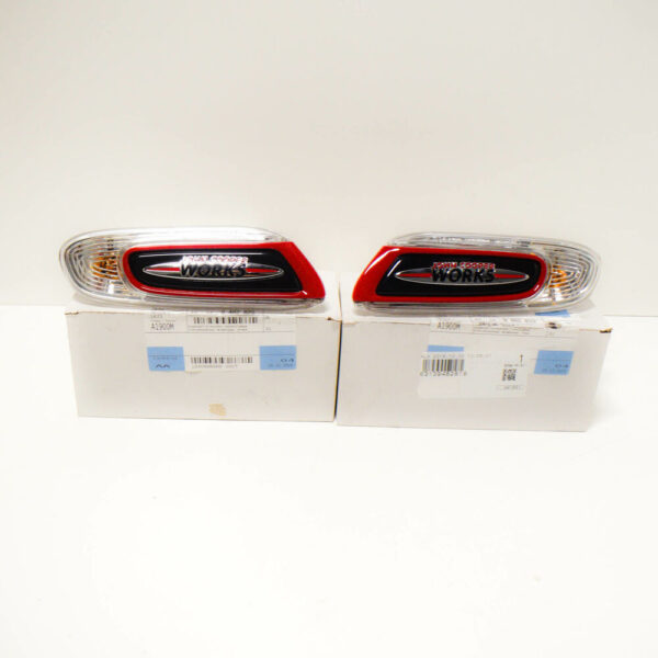 63139482820 - NEW MINI F57 SIDE SALES -L/R MARKER - SET 63139482820 63139482819 ORIGINAL