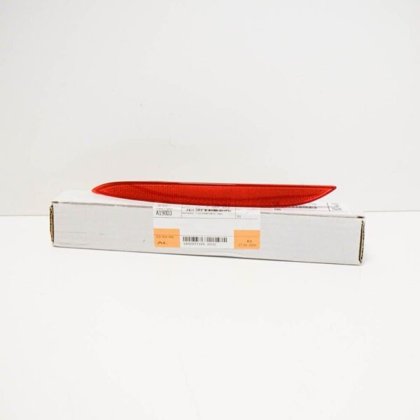 63147183913 - NEW BMW 5 E60 REAR BUMPER LEFT REFLECTOR 63147183913 7183913 ORIGINAL