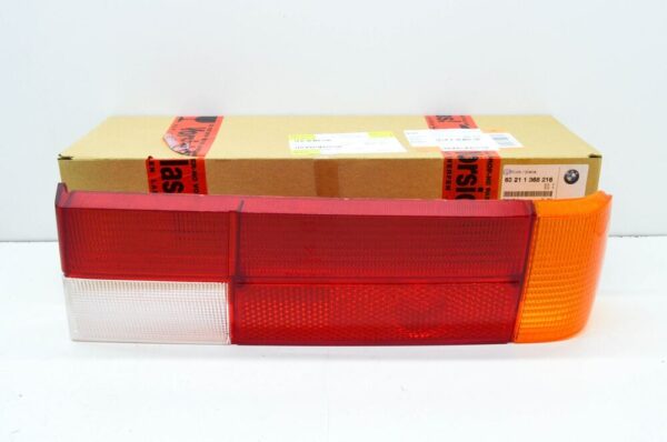 63211368216 - NEW BMW 6 E24 REAR RIGHT TAIL LAMP LENS 63211368216 1368216 ORIGINAL