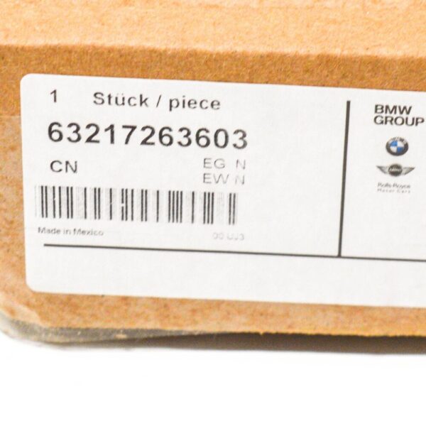 63217263603 - BMW X3 F25 Tail Lamp Cover 7263603 63217263603 NEW GENUINE