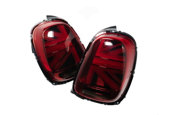 63219465869 - NEW MINI GP3 F55 F56 F57 REAR UNION JACK BLACK LINE TINTED SET 63219465869