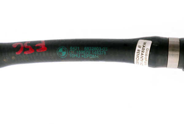 64216832803 - MINI COOPER F55 engine coolant inlet hose 64216832803 6832803 NEW ORIGINAL
