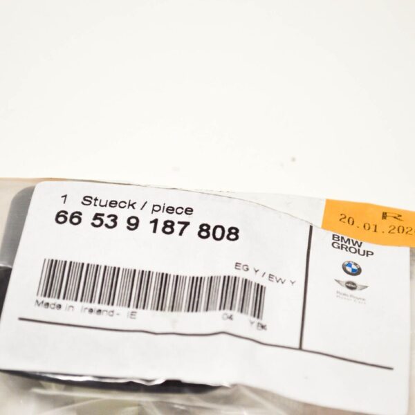 66539187808 - NEW BMW X1 E84 REVERSING CAMERA GASKET 66539187808 9187808 ORIGINAL
