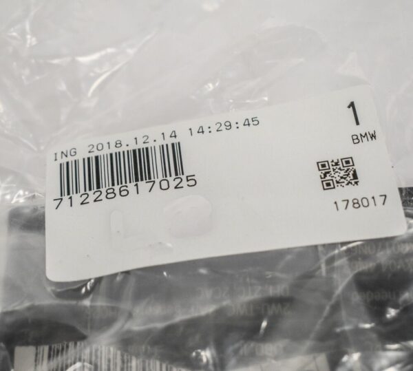 71228617025 - BMW 7 F01 Exhaust Emission Label 71228617025 8617025 NEW GENUINE