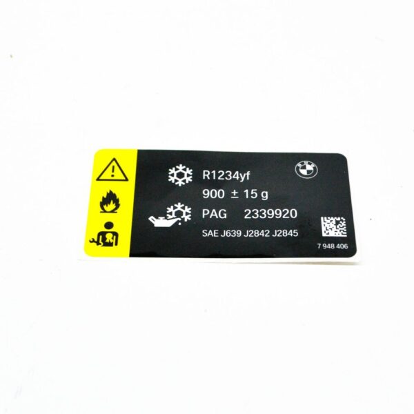 71237948406 - BMW X7 G07 Label 71237948406 NEW ORIGINAL