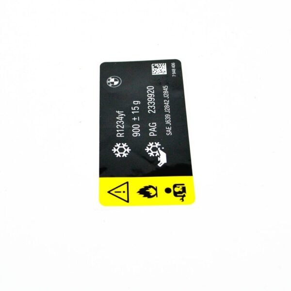 71237948406 - BMW X7 G07 Label 71237948406 NEW ORIGINAL