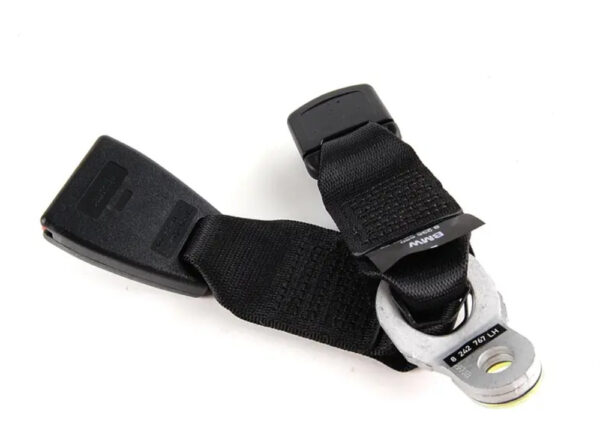 72118242767 - BMW 3 E46 seat belt lower rear left 72118242767 8242767 NEW ORIGINAL