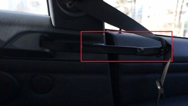 72119144940 - NEW BMW E92 M3 SAFETY SEAT BELT RIGHT EXTENDER 9144940 ORIGINAL