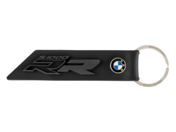 76618546733 - BMW RR BLACK KEYCHAIN 766185733 ORIGINAL