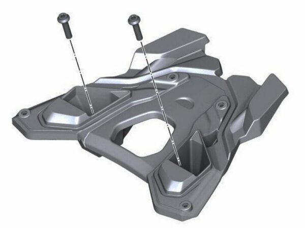 77448523743 - BMW R 1200 GS K50 trunk bag holder Vario 77448523743 original