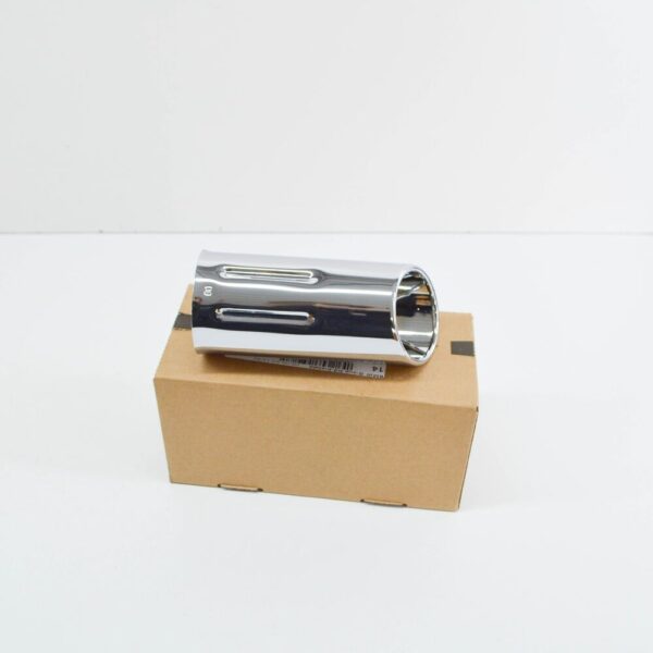 82119401456 - NEW BMW 3 E30 EXHAUST TAILPIPE TIP CHROME 82119401456 9401456 ORIGINAL