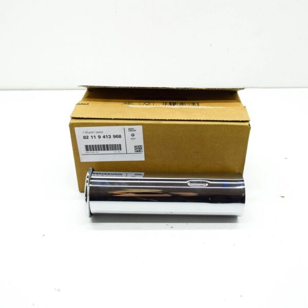 82119413968 - NEW BMW 3 E30 REAR LEFT EXHAUST PIPE TIP 82119413968 9413968 ORIGINAL