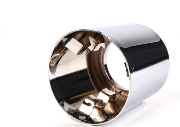 82122210098 - New Genuine MINI Cooper R50 R52 Exhaust Pipe Tip Chrome Sport 80MM 2210098