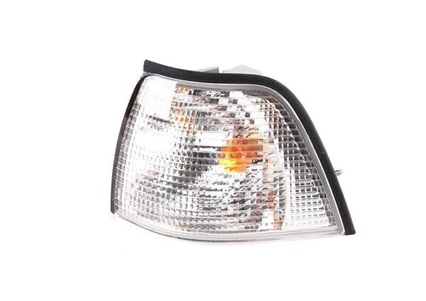 82199403095 - BMW E36 White Front Left Steering Indicator Genuine 82199403095